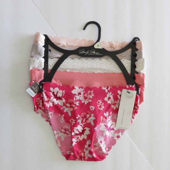 (#P) MARILYN MONROE 5-Pack No-show Hipster Panties - Picture 1 of 4